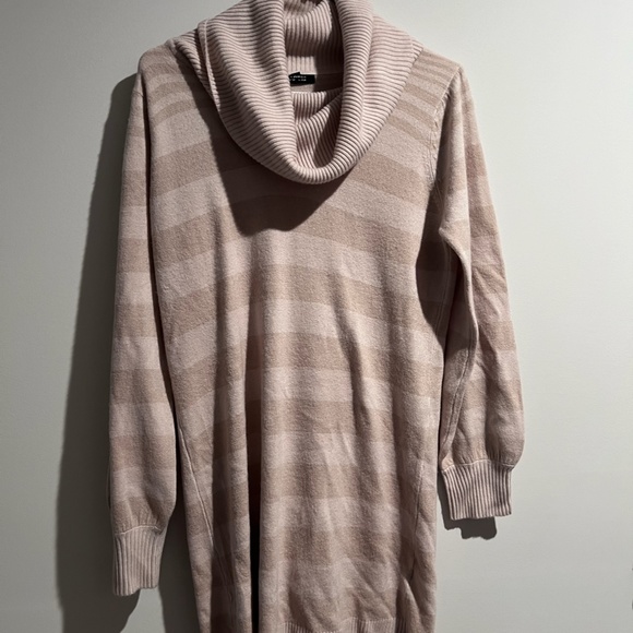 Striped Cowl Neck Sweater - Picture 2 of 3
